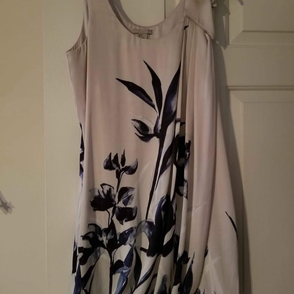 Elegant Floral Print Dress